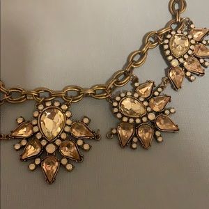 Pink and Gold Statement Necklace